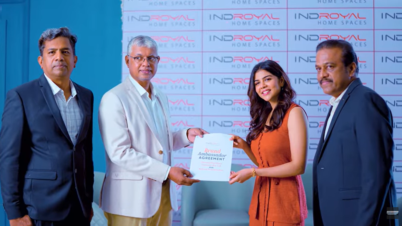 Indroyal Furniture Welcomes Kalyani Priyadarshan as Its New Brand Ambassador